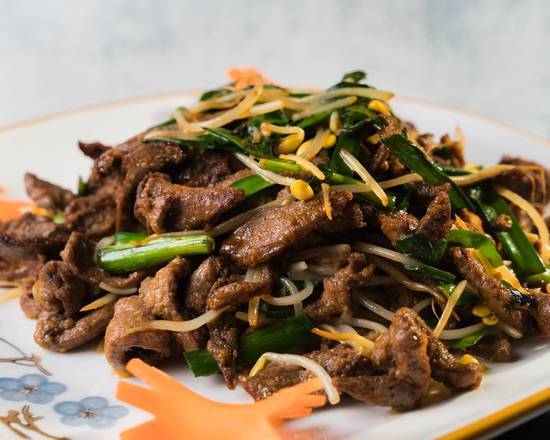 D13. Pork Liver Fried Leek 猪肝炒韭菜